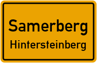 Hintersteinberg in SamerbergHintersteinberg