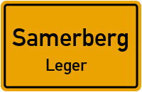 Straßen in Samerberg Leger