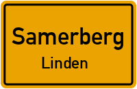 Straßenverzeichnis Samerberg Linden