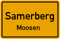 Straßen in Samerberg Moosen