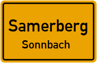 Straßen in Samerberg Sonnbach