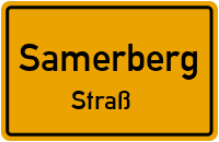 Straßen in Samerberg Straß