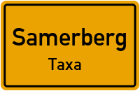Taxa in SamerbergTaxa