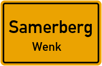 Straßen in Samerberg Wenk