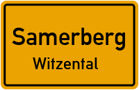 Straßen in Samerberg Witzental