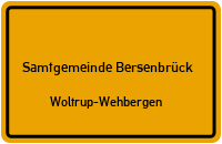 Alter Schulweg in Samtgemeinde BersenbrückWoltrup-Wehbergen