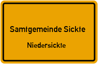 Parkstraße in Samtgemeinde SickteNiedersickte
