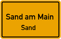 Finkenweg in Sand am MainSand