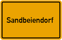 City Sign Sandbeiendorf