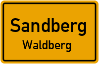 Straßen in Sandberg Waldberg