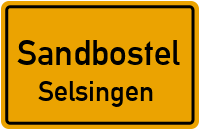 Kurze Straße in SandbostelSelsingen