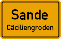 Fritz-Erler-Straße in SandeCäciliengroden
