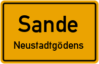 Staustraße in 26452 Sande (Neustadtgödens)