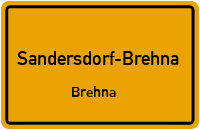 Bitterfelder Straße in 06796 Sandersdorf-Brehna (Brehna)