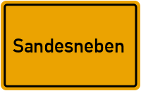 City Sign Sandesneben