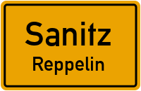 Sanitzer Straße in SanitzReppelin