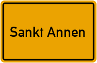 Dammweg in Sankt Annen