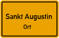 Fröbelstraße in Sankt AugustinOrt