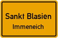 Albhalden Weg in 79837 Sankt Blasien (Immeneich)