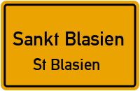 Todtmooser Straße in 79837 Sankt Blasien (St Blasien)