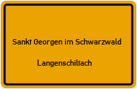 Palmweg in 78112 Sankt Georgen im Schwarzwald (Langenschiltach)