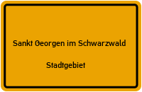 Süßer Winkel in 78112 Sankt Georgen im Schwarzwald (Stadtgebiet)