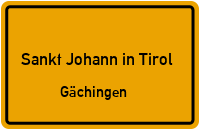 Gomadinger Straße in Sankt Johann in TirolGächingen