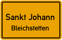 Waldstraße in Sankt JohannBleichstetten