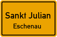 Bahnhofstraße in Sankt JulianEschenau