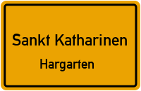 Brunnenstraße in Sankt KatharinenHargarten