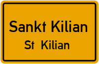 Kilianstraße in Sankt KilianSt. Kilian
