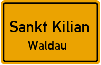 Hauptstraße in Sankt KilianWaldau