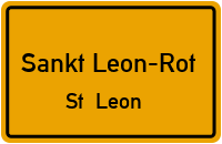 Enzianweg in Sankt Leon-RotSt. Leon