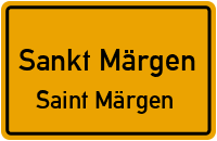 Finstergrundweg in Sankt MärgenSaint Märgen