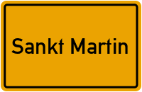 Talstraße in Sankt Martin