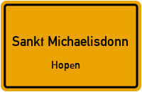 Burger Weg in Sankt MichaelisdonnHopen