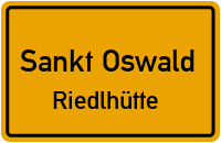 Betriebszufahrt in 94566 Sankt Oswald (Riedlhütte)