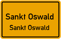 Poststraße in Sankt OswaldSankt Oswald