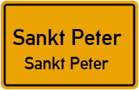 Peter-Thumb-Weg in Sankt PeterSankt Peter