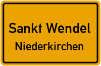 Straßenverzeichnis Sankt Wendel Niederkirchen