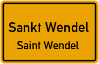 Lkw Anlieferung in Sankt WendelSaint Wendel