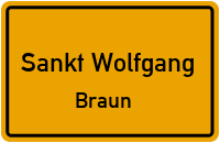 Straßenverzeichnis Sankt Wolfgang Braun
