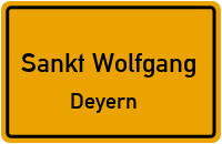 Straßenverzeichnis Sankt Wolfgang Deyern