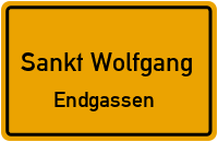 Endgassen in Sankt WolfgangEndgassen