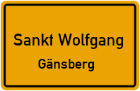 Straßenverzeichnis Sankt Wolfgang Gänsberg