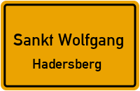 Straßenverzeichnis Sankt Wolfgang Hadersberg