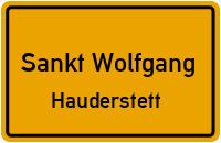Straßenverzeichnis Sankt Wolfgang Hauderstett