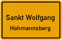 Straßenverzeichnis Sankt Wolfgang Hohmannsberg