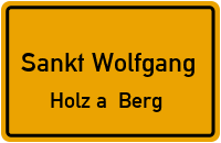 Holz Am Berg in Sankt WolfgangHolz a. Berg