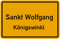 Straßenverzeichnis Sankt Wolfgang Königswinkl
